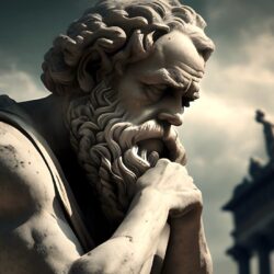 Sokrates (ilustracja posągu)