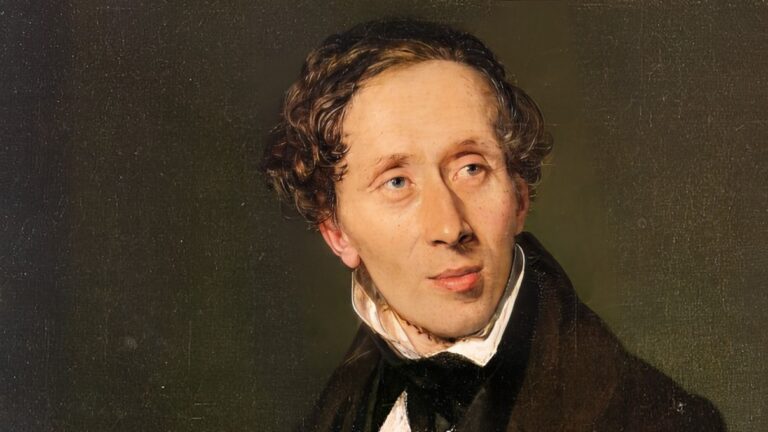 Hans Christian Andersen (na obrazie Jensena)