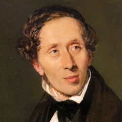 Hans Christian Andersen (na obrazie Jensena)