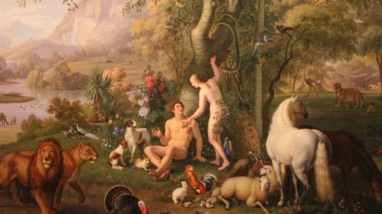 Adam i Ewa (obraz Petera Wenzela)